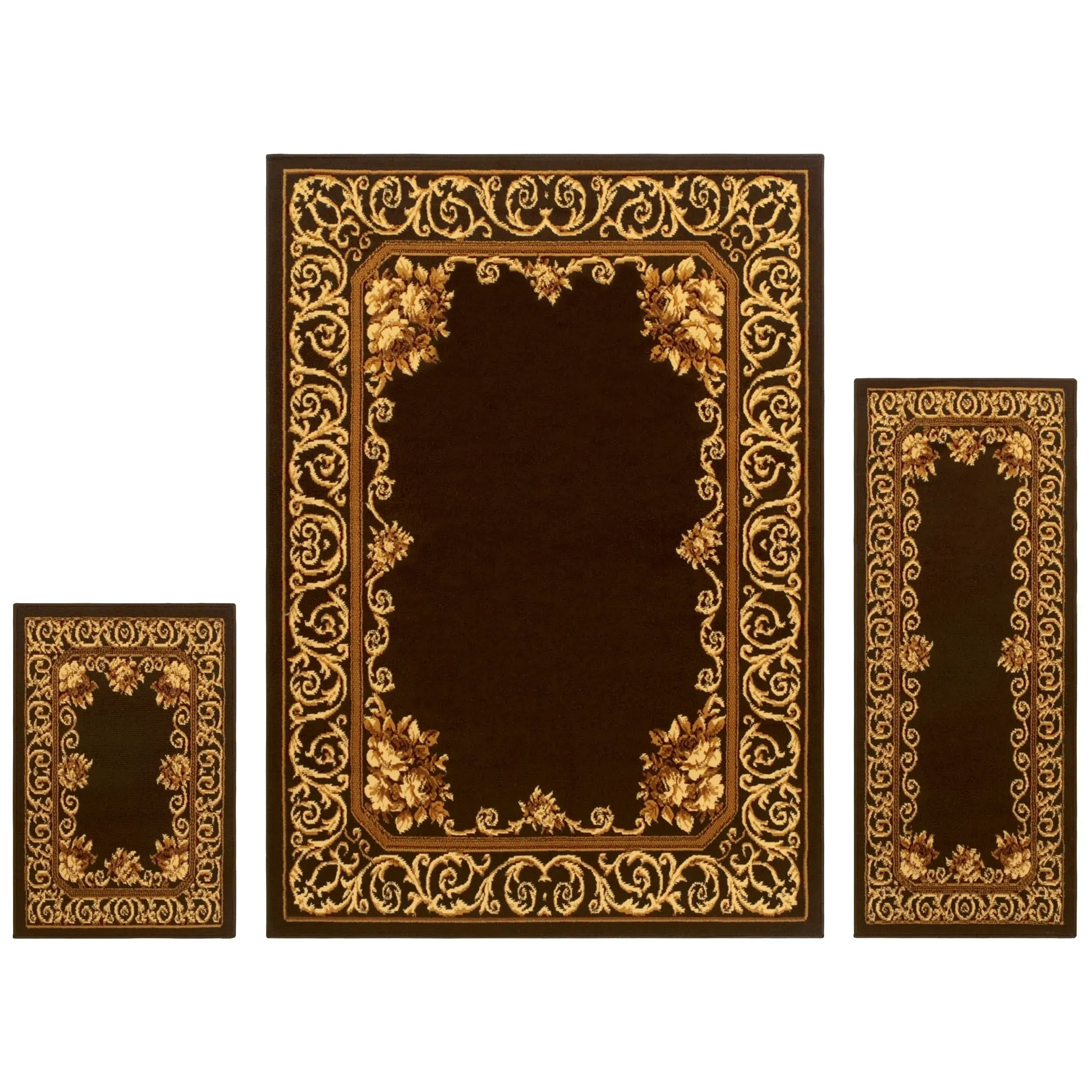 Superior Freyberg 3-Pc. Area Rug Set Freyberg