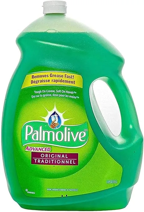 Palmolive Dishwashing Liquid Advanced Original, 1.32 Gallon, 168 Fl. Oz 