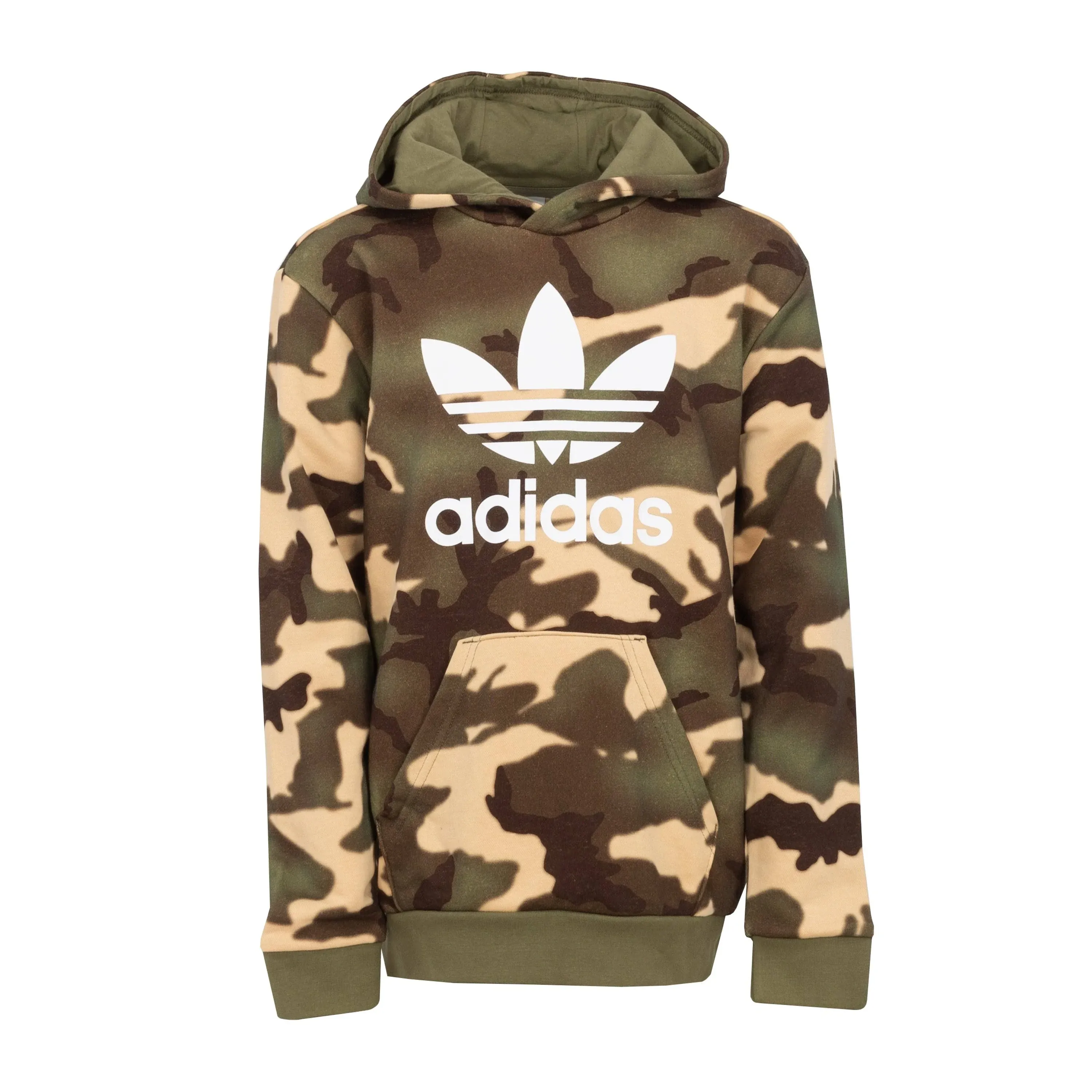 Adidas Camo Hoody -Youth in Magic Beige Size XL | WSS