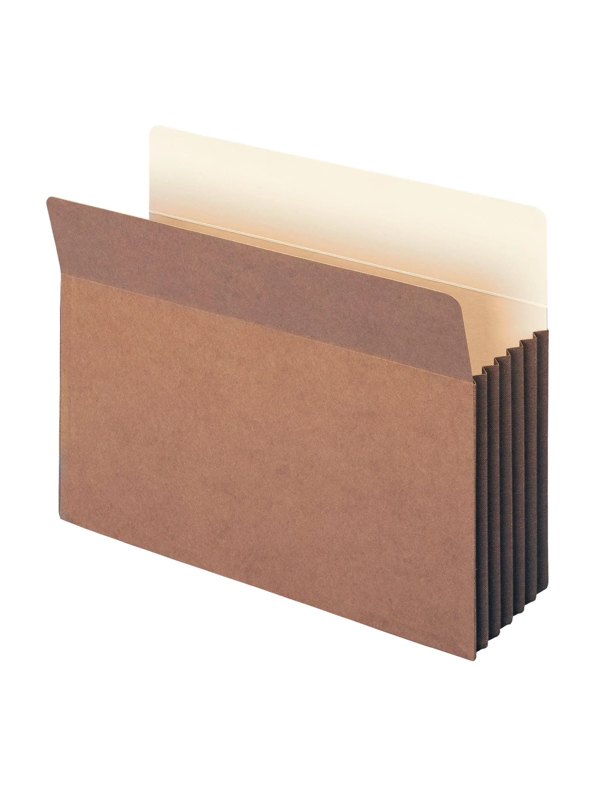 Smead Redrope Drop-Front File Pockets with Fully Lined Gussets, 5.25" Expansion ...