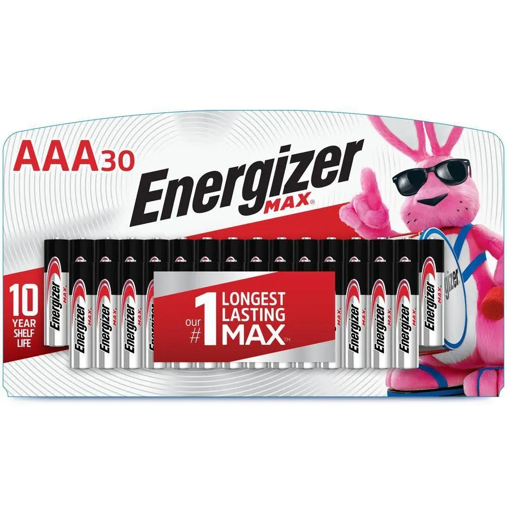 Energizer AAA Batteries, Max Triple A Max Battery Alkaline, 24 Count