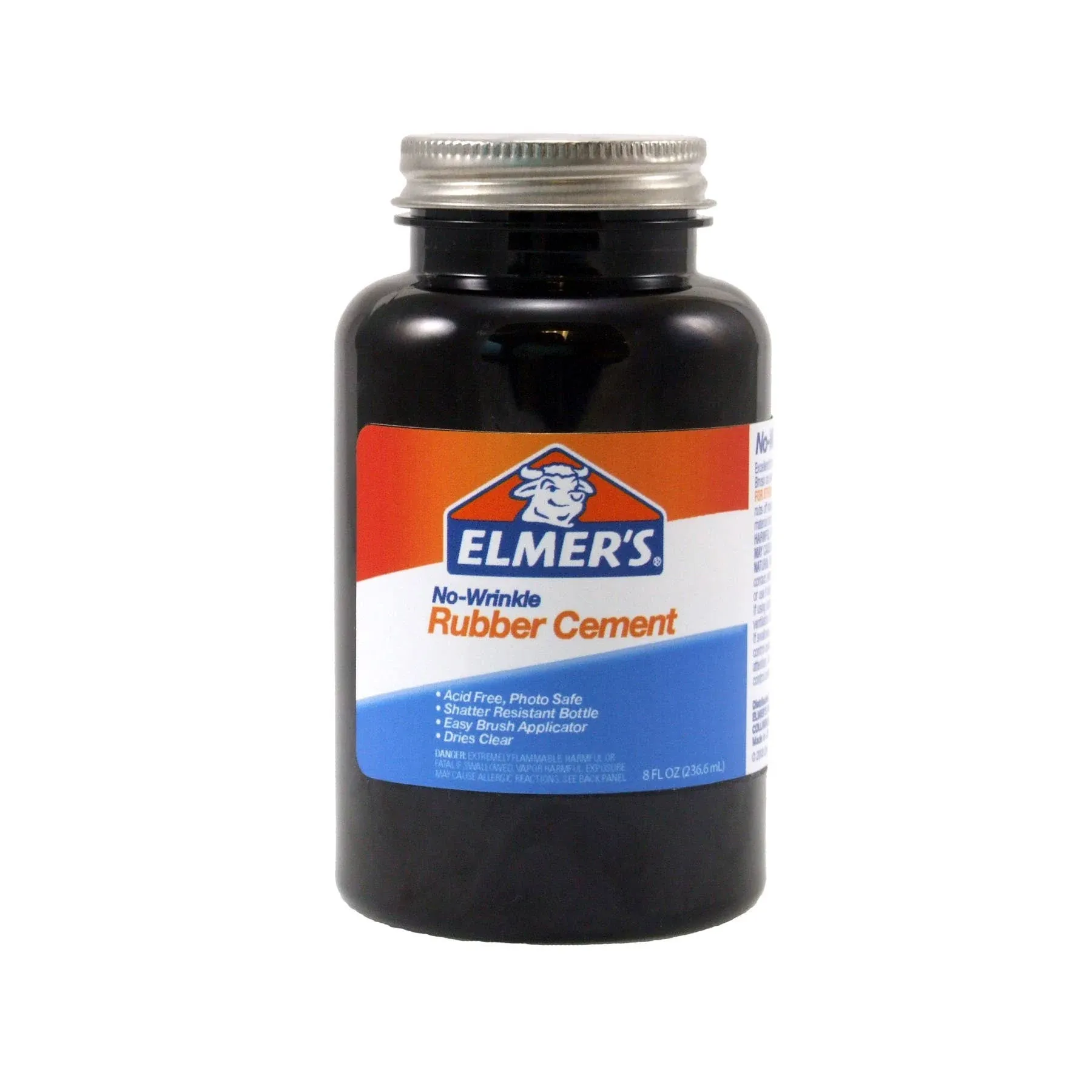 8oz Elmer&#039;s Rubber Cement No-Wrinkle Scrapbooks Cut &amp; Paste Projects