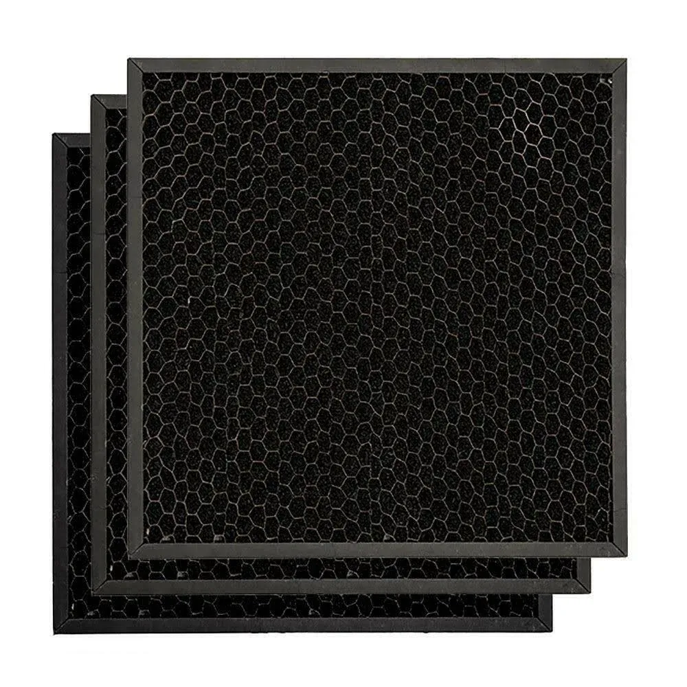 B-Air Air Scrubber Active Carbon Filters 3 Pack for Air Purifiers