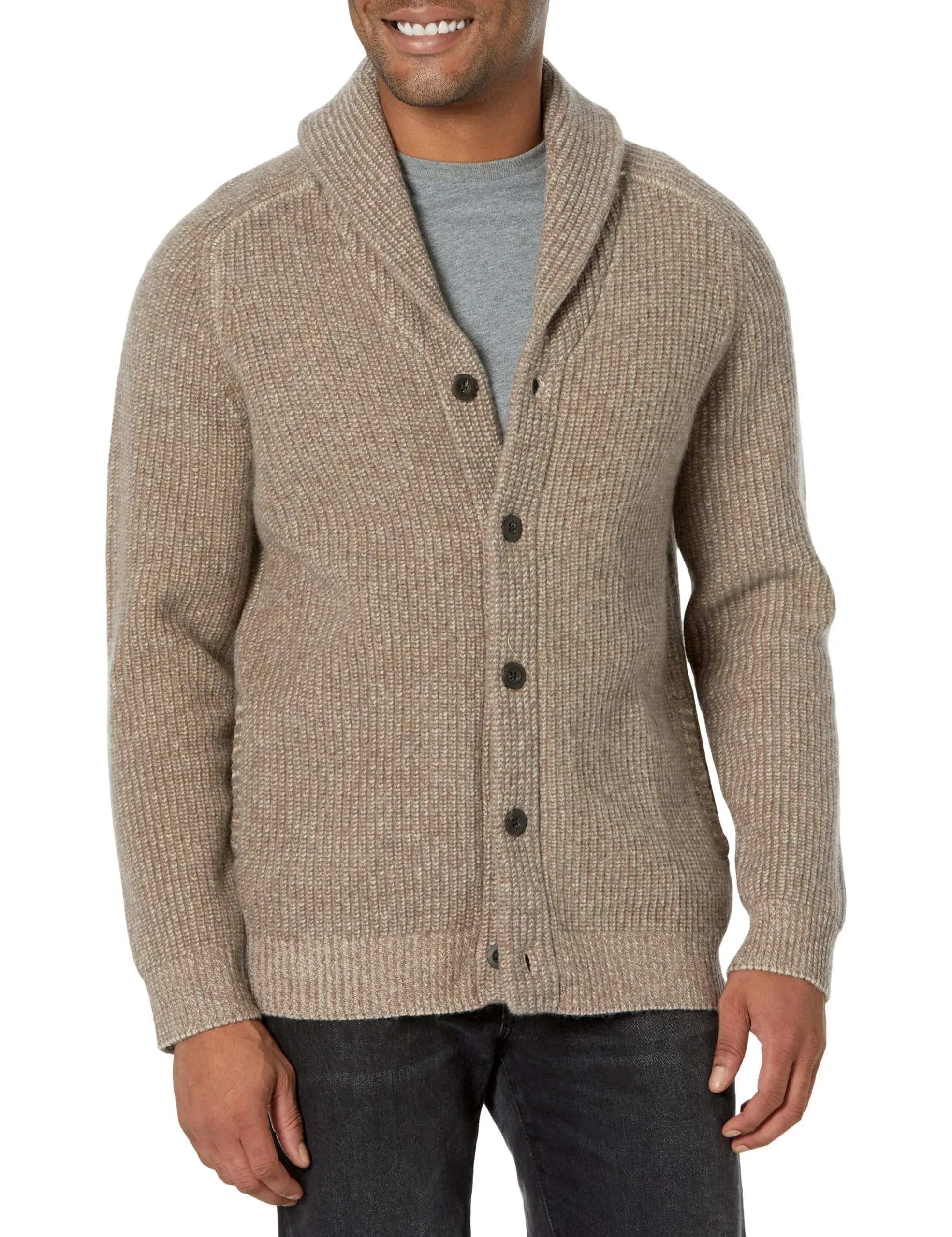 Lambswool Shawl Cardigan