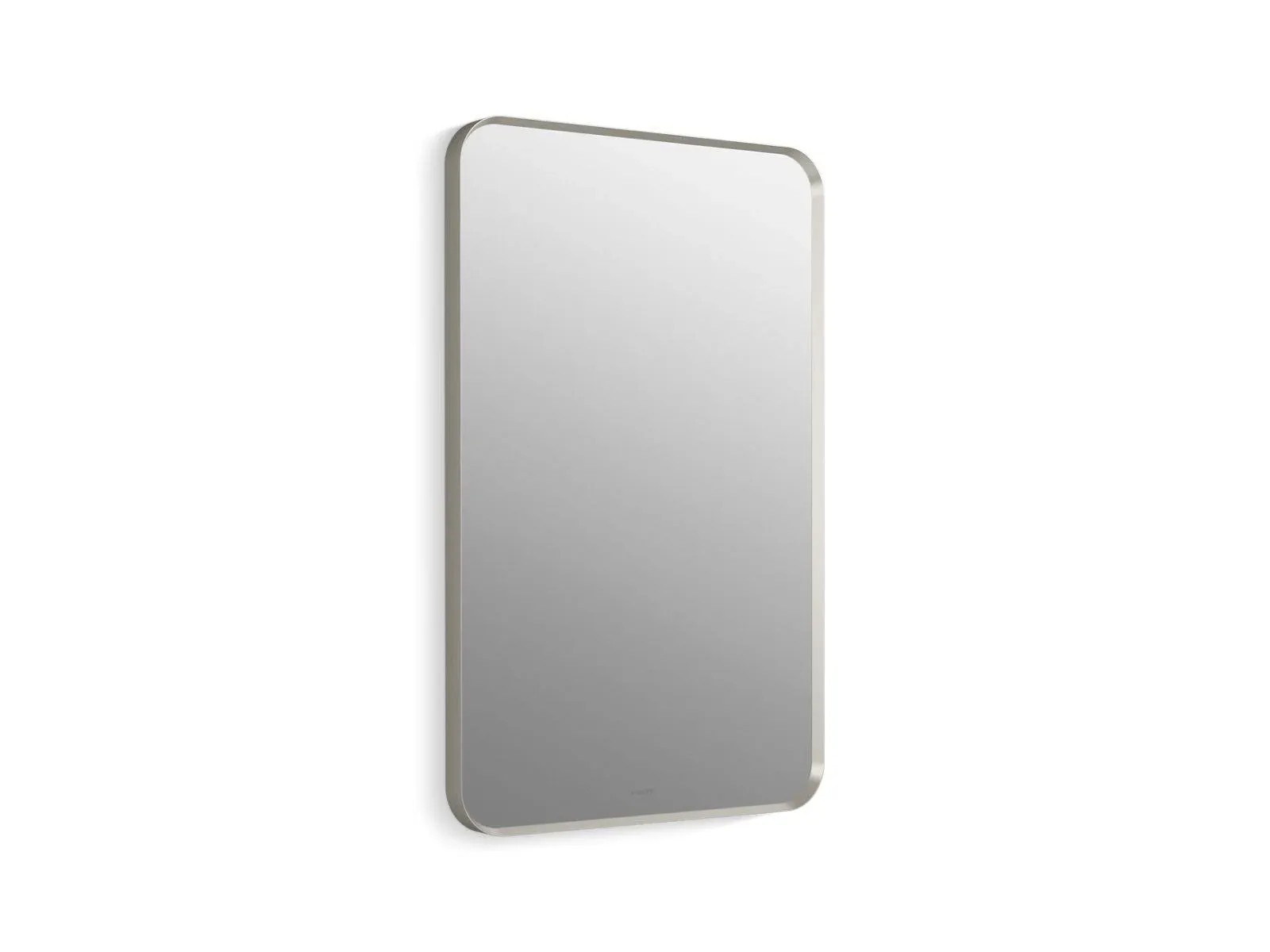 Kohler K-26052 Essential 22" x 34" Rectangular Framed Mirror - Brushed Nickel