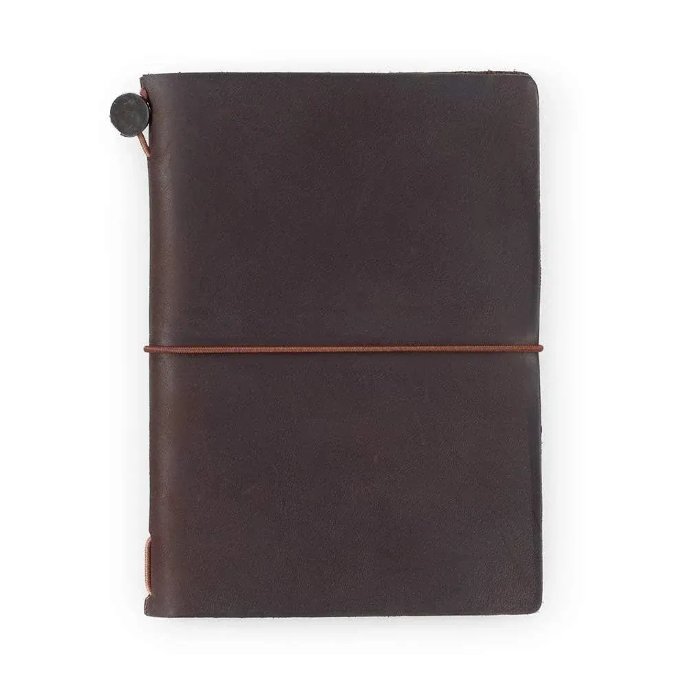 Midori Traveler&#039;s Notebook Journal Passport Size - Brown