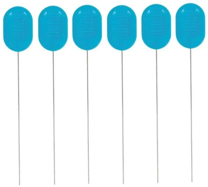 Cake Tester Small Blue Silver (Pack of 6)