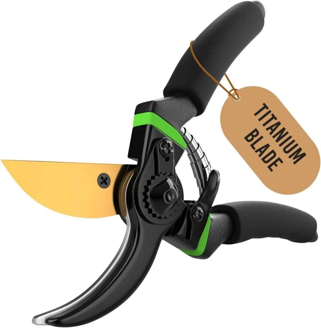 Craft911 GrowIt 8.5" Professional Titanium Bypass Pruning Shears