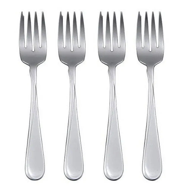 Flight Reliance Oneida Stainless Salad Forks Set 4 stainless flatware