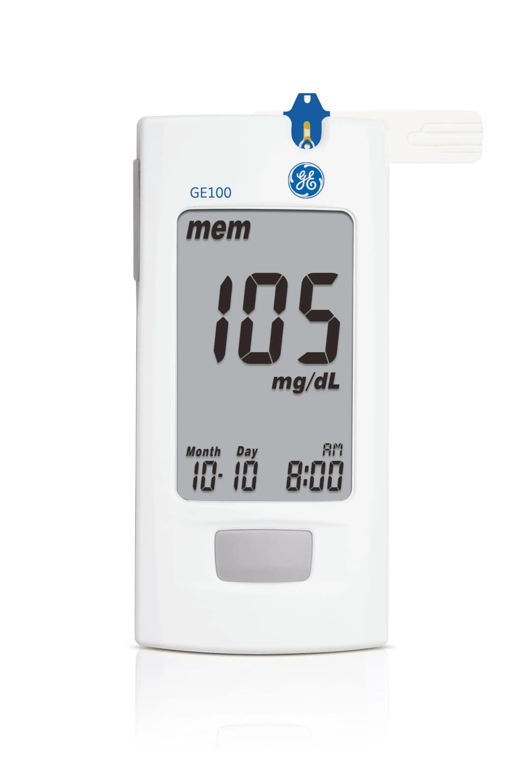 GE GE100 Blood Glucose Monitoring System, Auto Coding