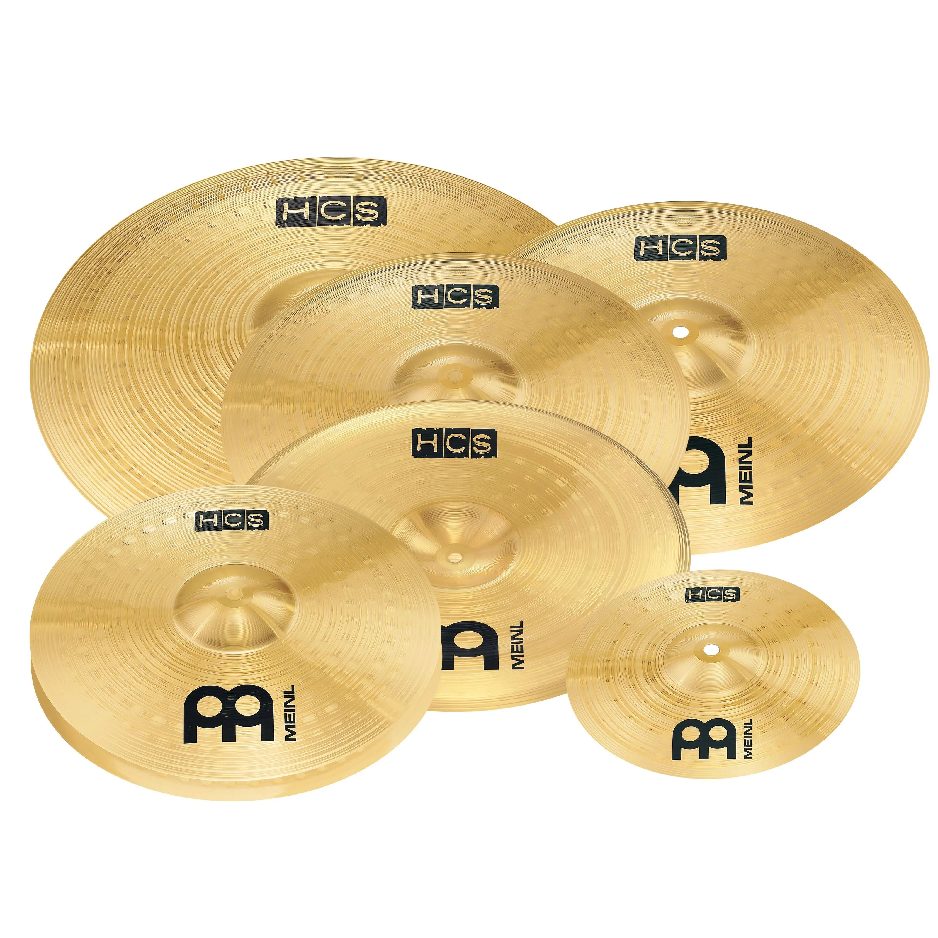 Meinl HCS Cymbal Super Set Complete w/Effects!