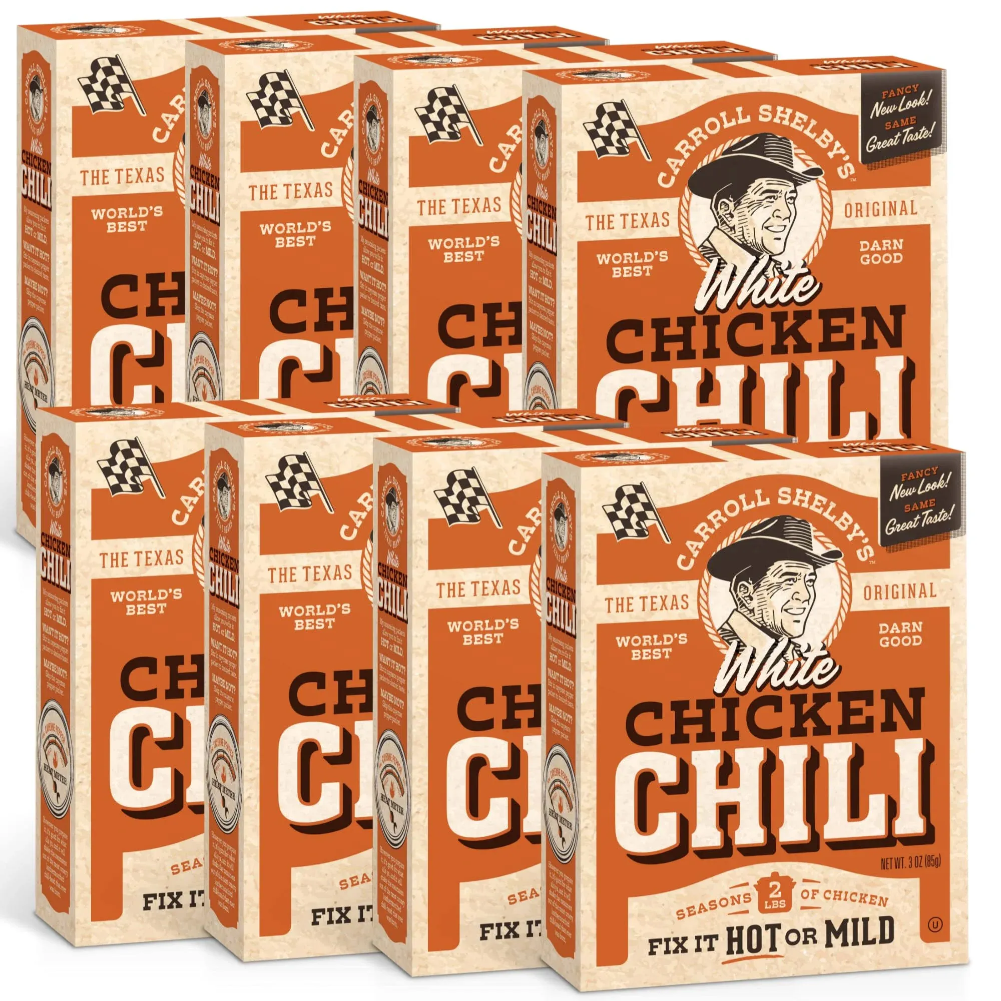 White Chicken Chili 3 Ounce Pack of 8