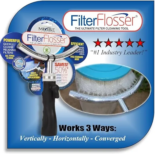 Filter Flosser Cartridge Filter Cleaning Tool 60-1000