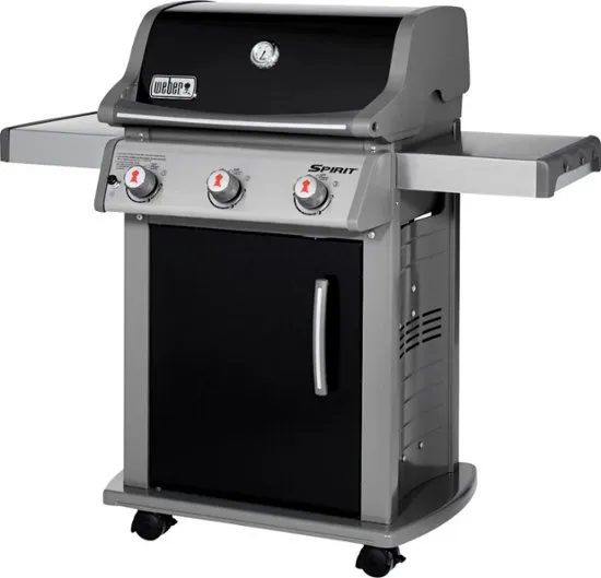 Weber Spirit E-310 Black 3-Burner Liquid Propane Gas Grill