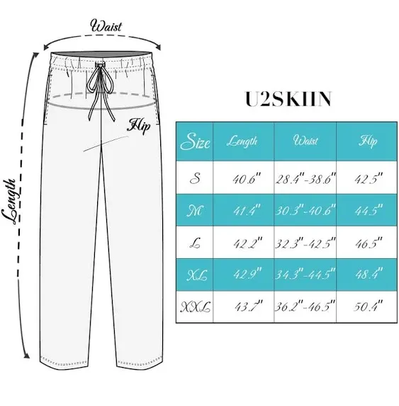 U2skiin Men's Soft Pajama Pants