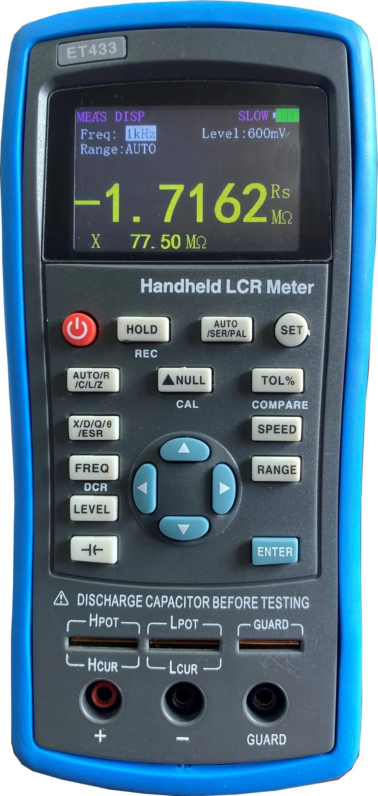 East Tester ET433 Handheld inductance Meter capacitance Meter to Measure Comp...