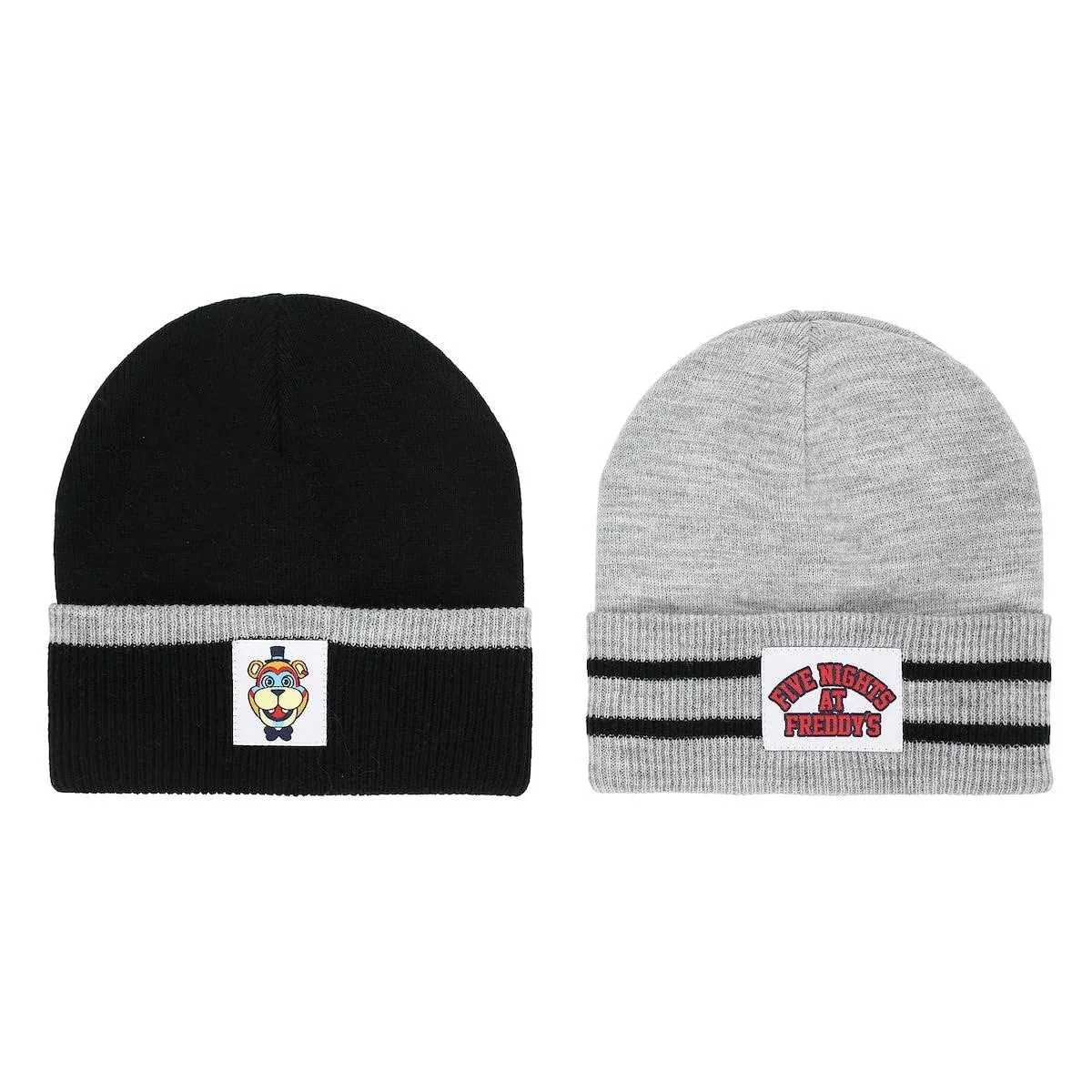 "Five Nights at Freddy's Icons Youth Cuff Beanie 2-Pack"