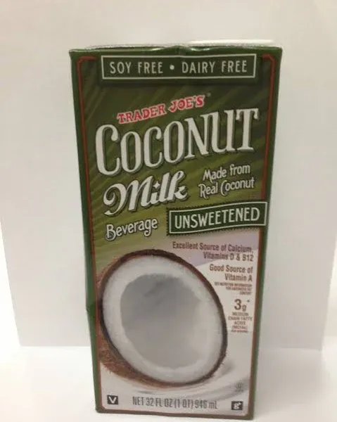 Trader Joe's Coconut Milk Beverage Unsweetened