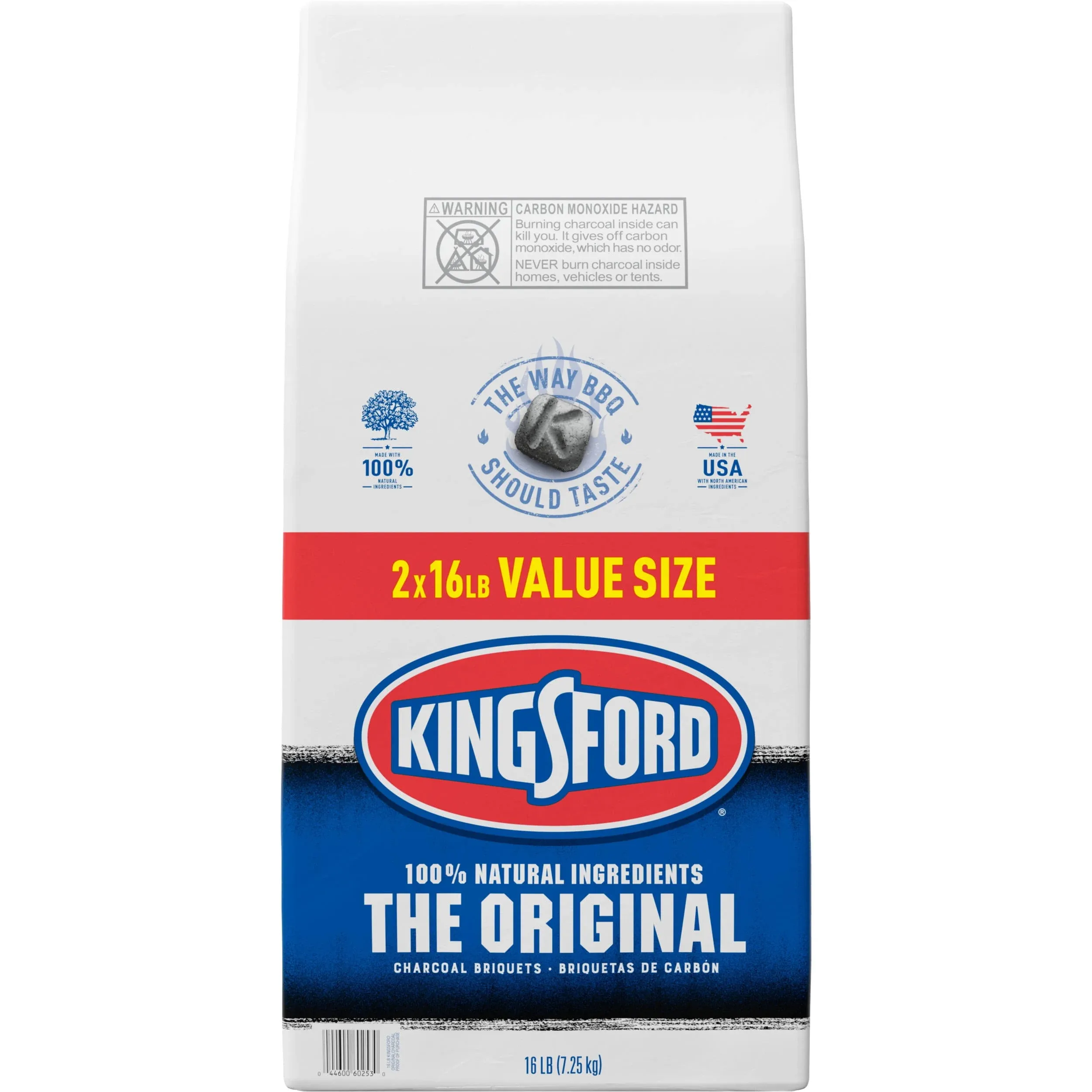 Kingsford Original Charcoal Briquettes, 16 lb (2 pack)