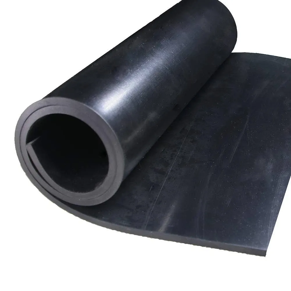 TORRAMI Neoprene Rubber Sheet Roll 3/16" (.187") Thick x 12" Wide x 24" Long for DIY Gaskets, Pads, Seals, Crafts, Flooring,Cush