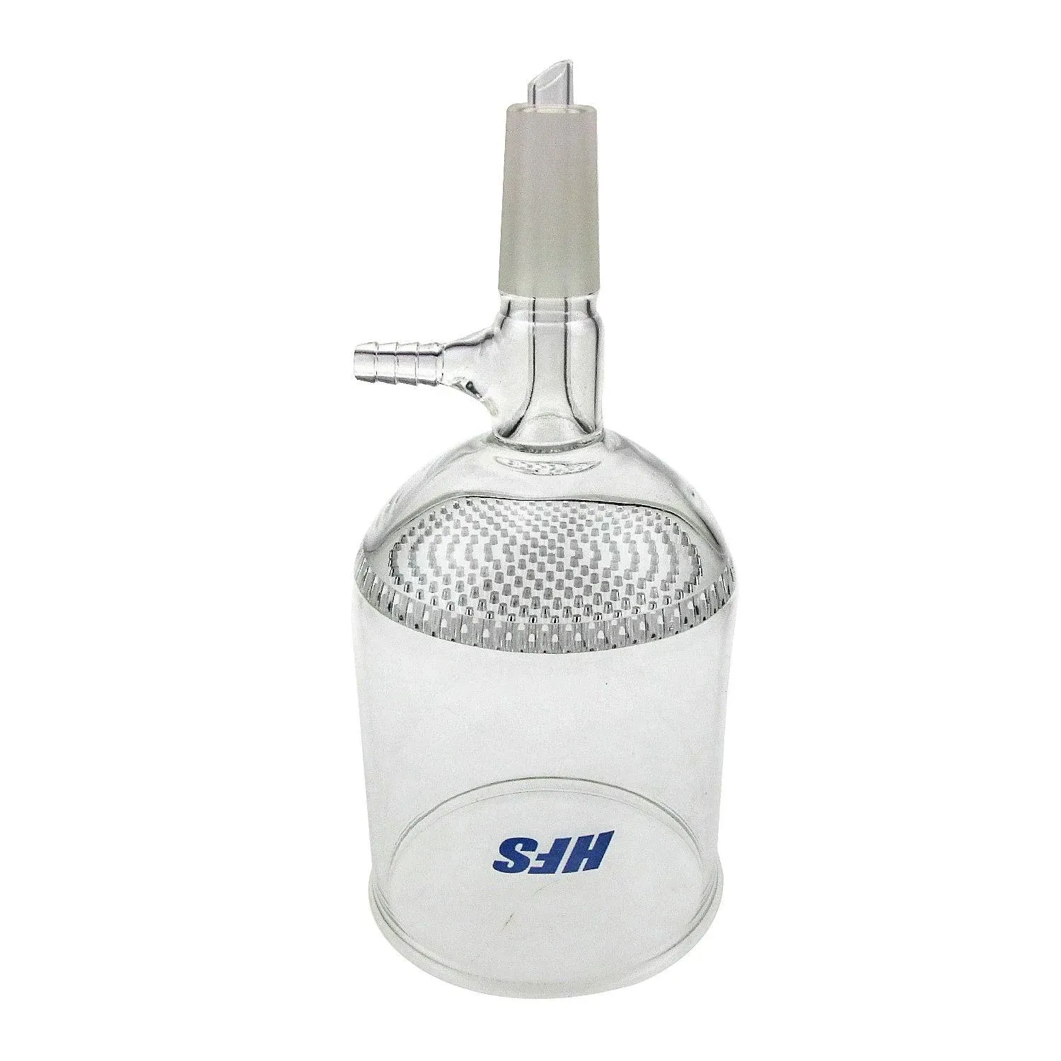 HFS(R) 600mL Buchner Filter Funnel 24/40 Fitting, Barb Vacuum Port, Perforated