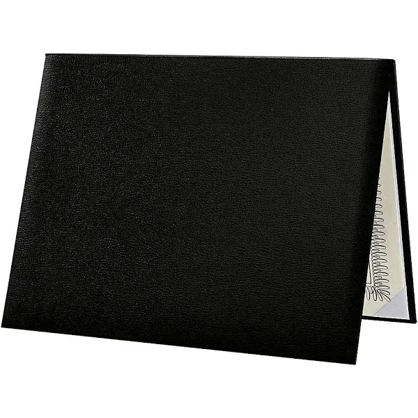 LUX Diploma Cover Padded 8 1/2&#034; x 11 Black 1/Pack (PDCL-85X11-DB<wbr/>-1)