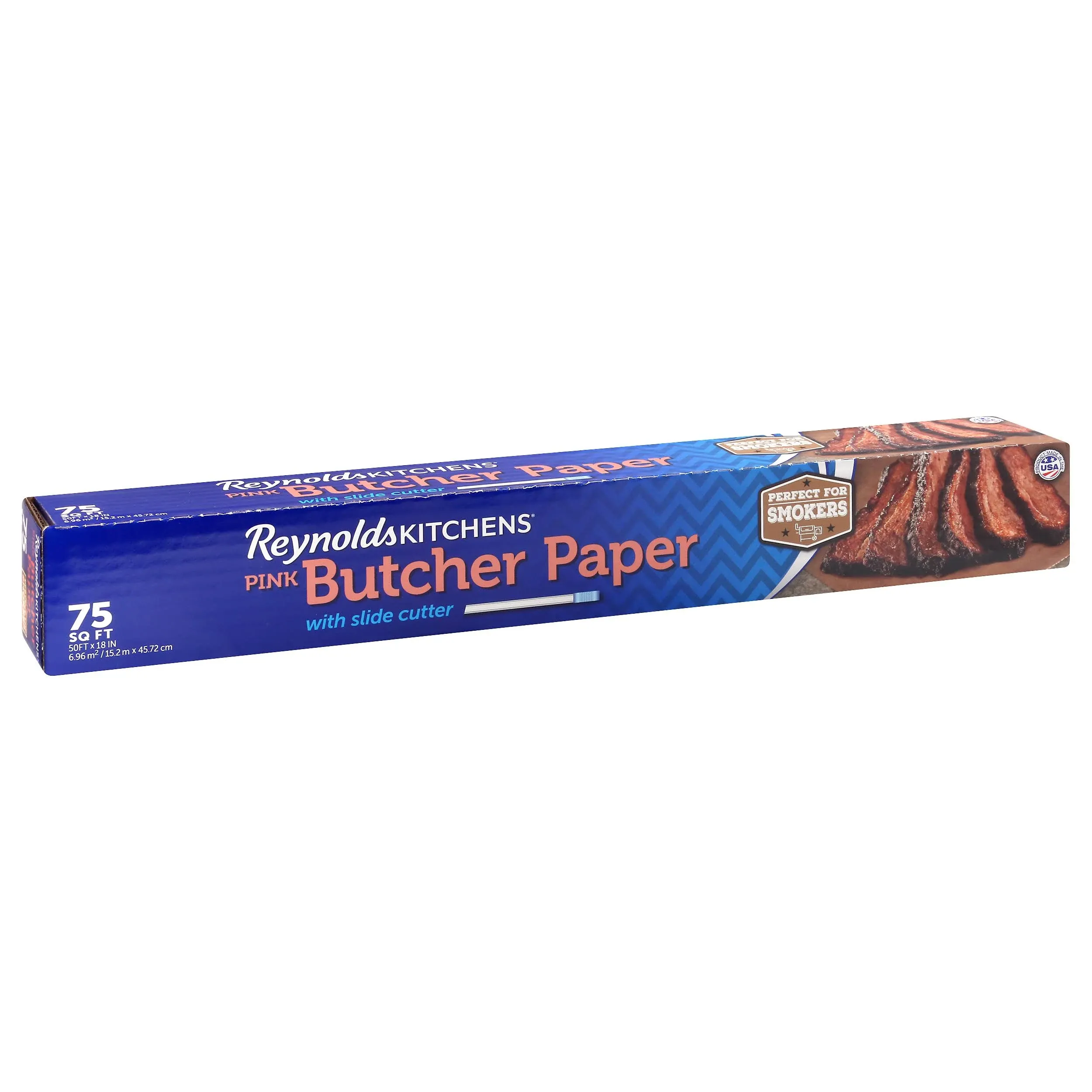 Reynolds Kitchens Pink Butcher Paper with Slide Cutter (75 sq. ft., 2 pk.)