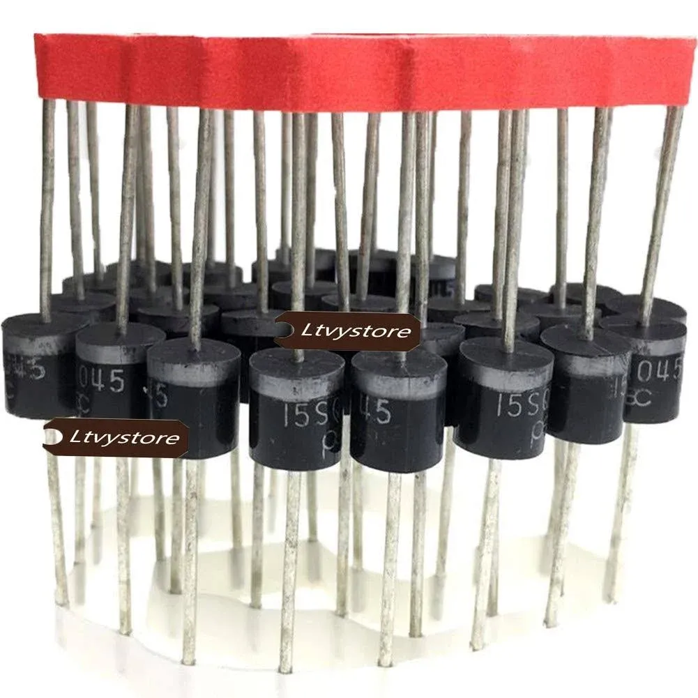 Ltvystore 30PCS 15Amp Diode Schottky Blocking Diodes Compatible for Solar... 