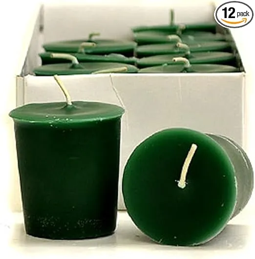 Harry Potter Slytherin Votive Candle 8 oz - Balsam Fir Scent - Soy and Coco Wax - Great Gift for Harry Potter Fans