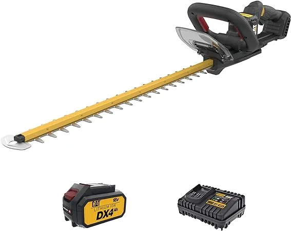 Cat Dg220 18V Brushless 24” Hedge Trimmer Cordless, High-Speed Dual Action Shrub ...