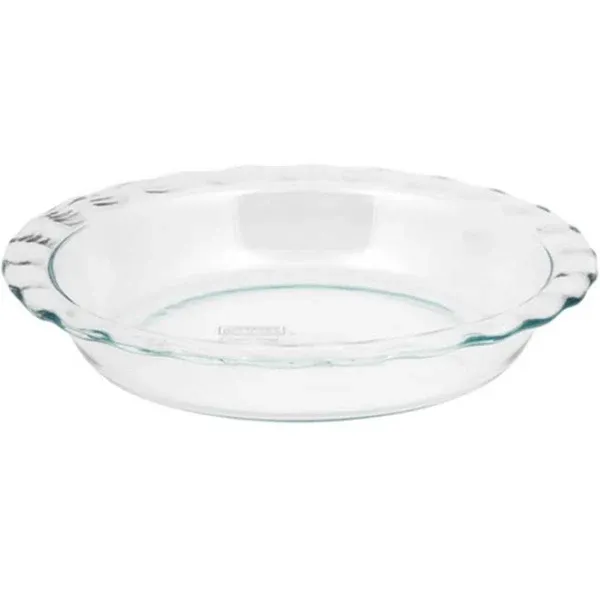 Pyrex Easy Grab 9.5" Pie Plate, Clear