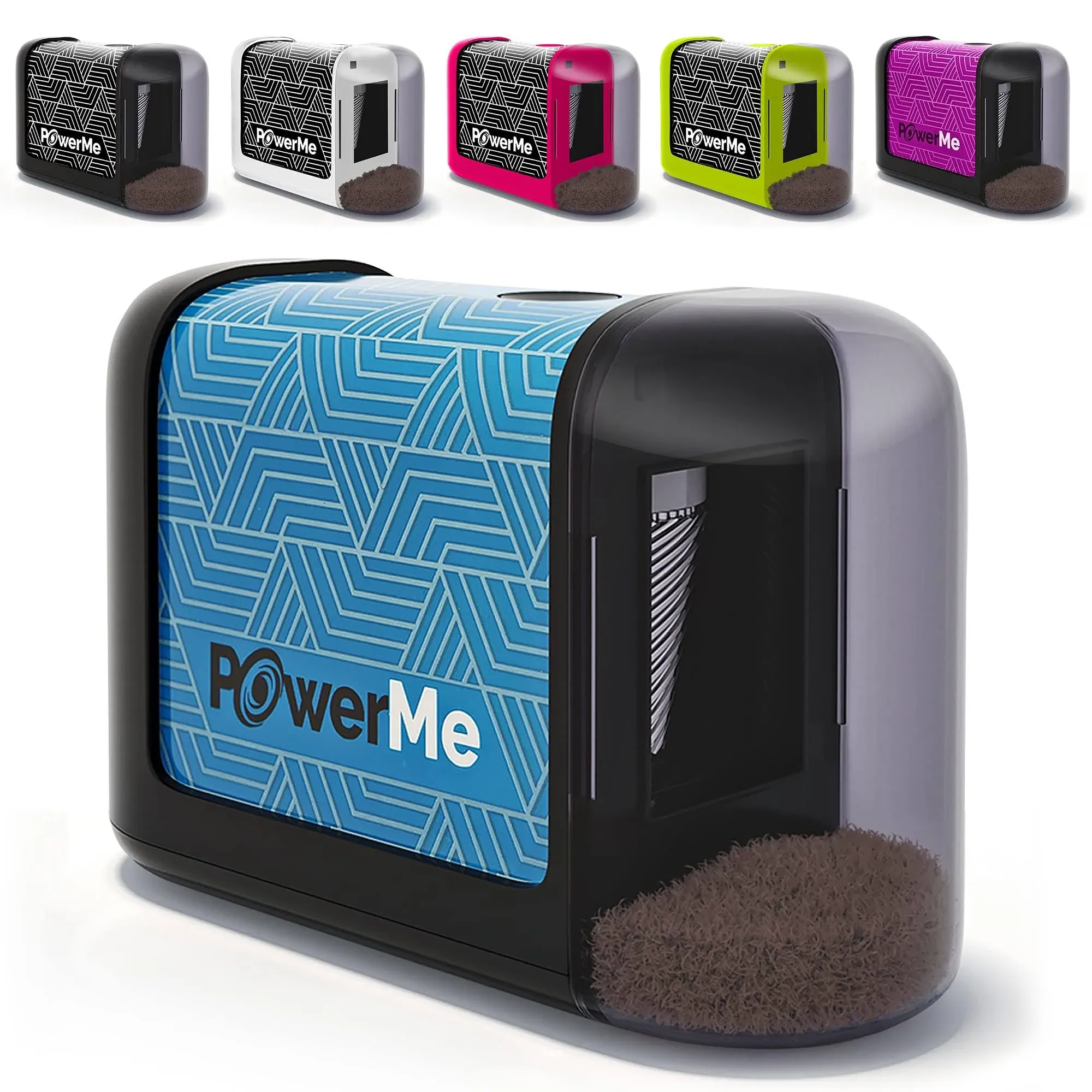 POWERME Electric Pencil Sharpener - Pencil Sharpener Battery Powered For Kids ...