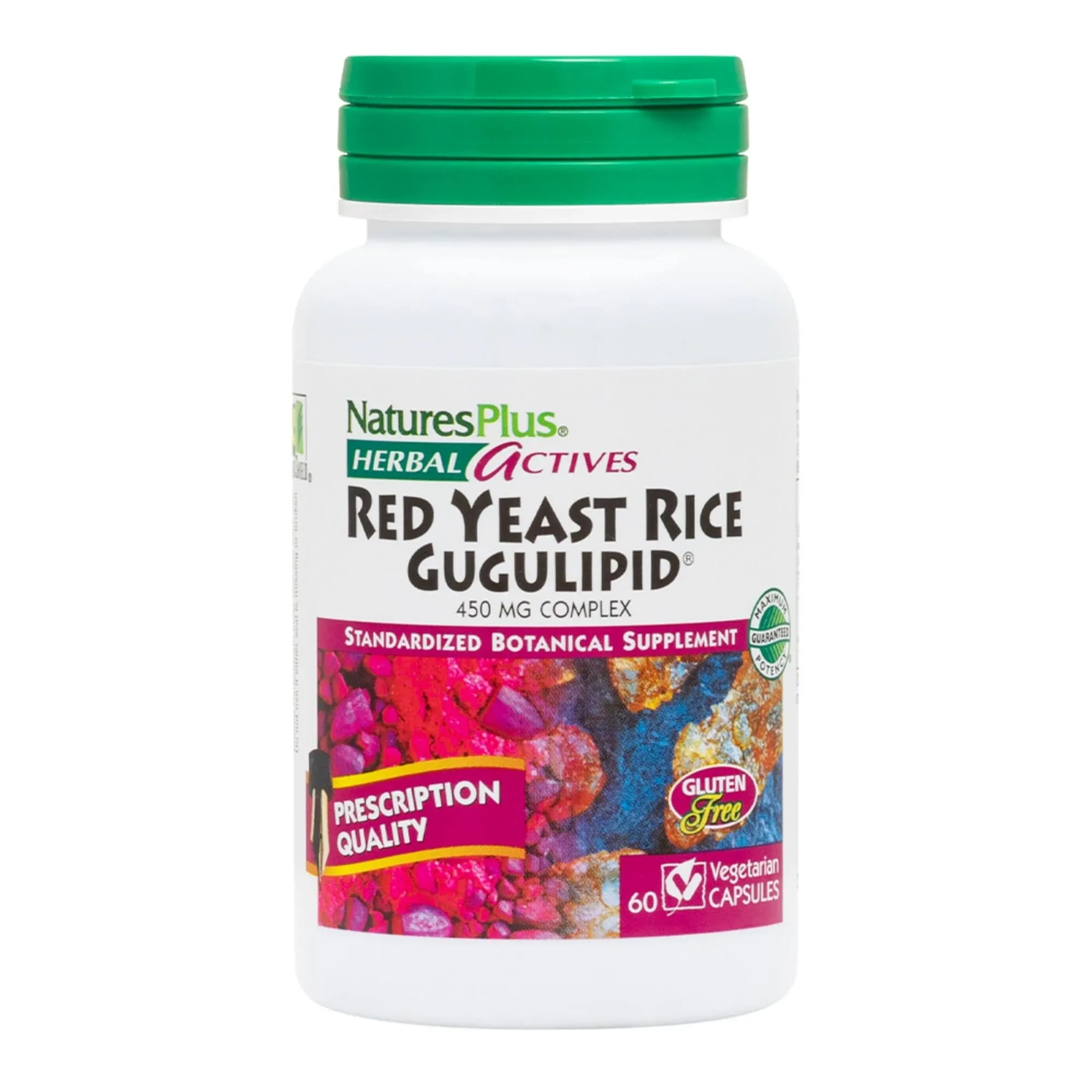 Nature's Plus Herbal Actives Red Yeast Rice Gugulipid