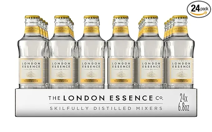 The London Essence Co. London Essence Company Tonic Water - Perfect Mixer for Your Premium Spirits - No Artificial Colors Preservatives or Flavors - L