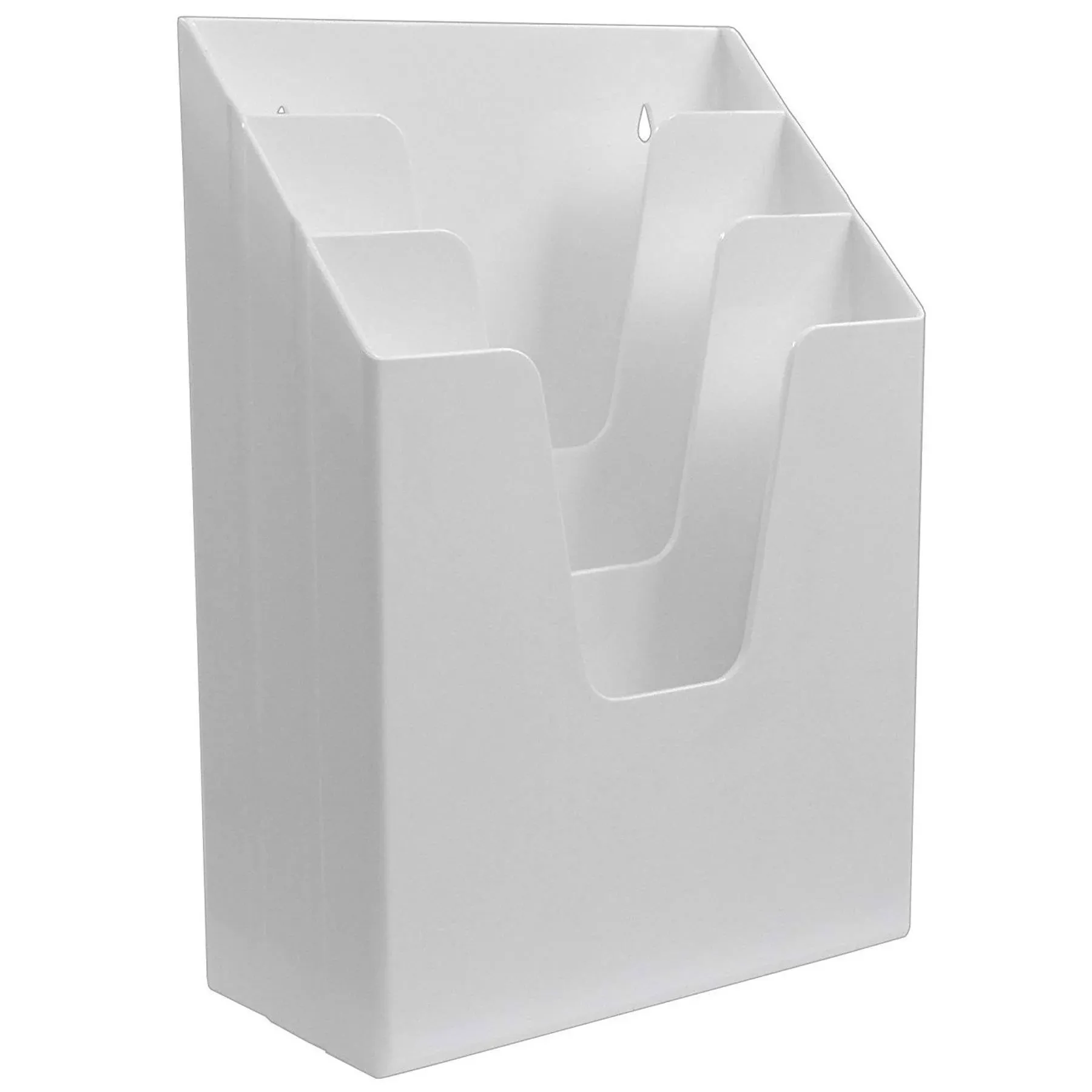 Acrimet Vertical Triple File Folder Holder Organizer