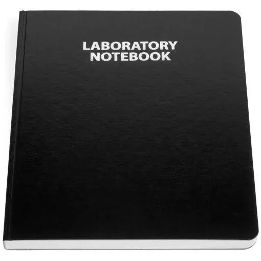 Scientific Notebook Company Flush Trimmed Research Laboratory Notebook