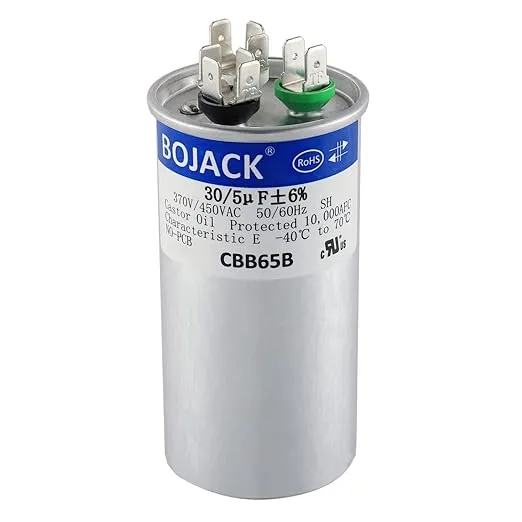 BOJACK Capacitor CBB65B 35/5uF  370V / 450VAC New E16