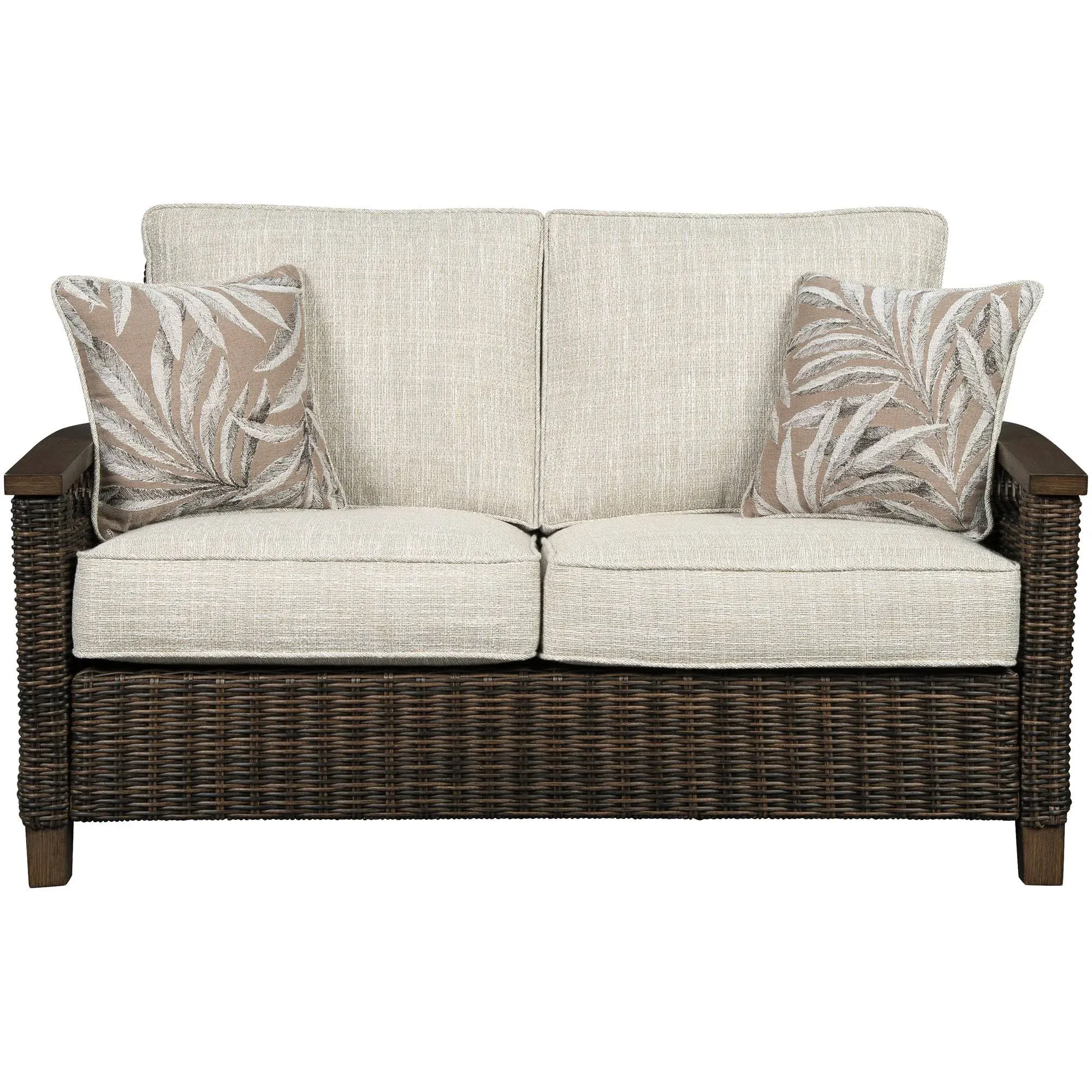 Ashley Paradise Trail Loveseat with Cushion