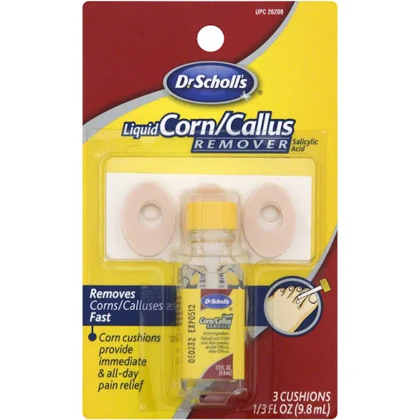 Dr Scholls Corn/Callus Remover, Liquid