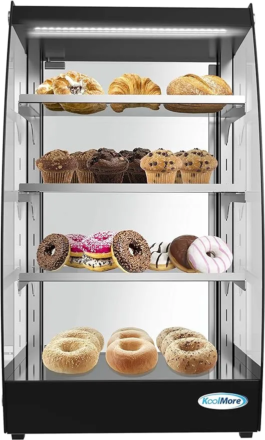 KoolMore DC-3CB 16 in. Commercial Glass Bakery Display Case