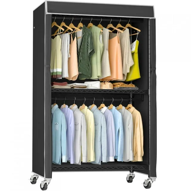 VIPEK V12C Heavy Duty Rolling Garment Rack