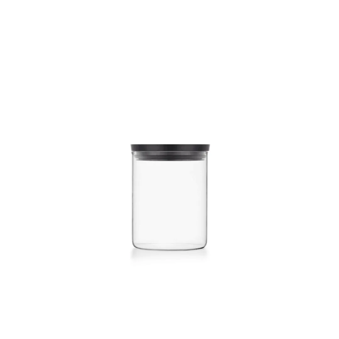 Saki Glass Coffee Canister 34 Oz 1000 Ml Glass Container For Ground Whole Bean