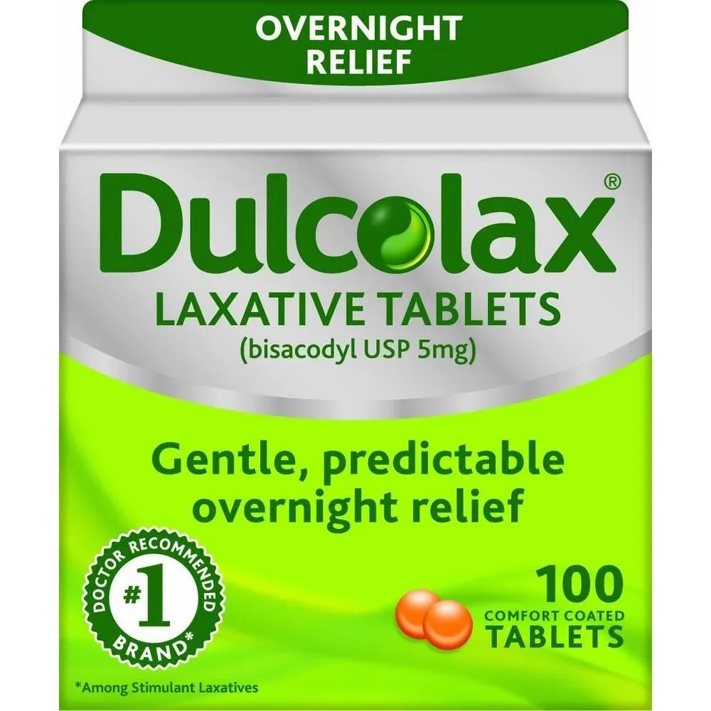 Dulcolax Laxative Tablets 100 Tabs by Dulcolax