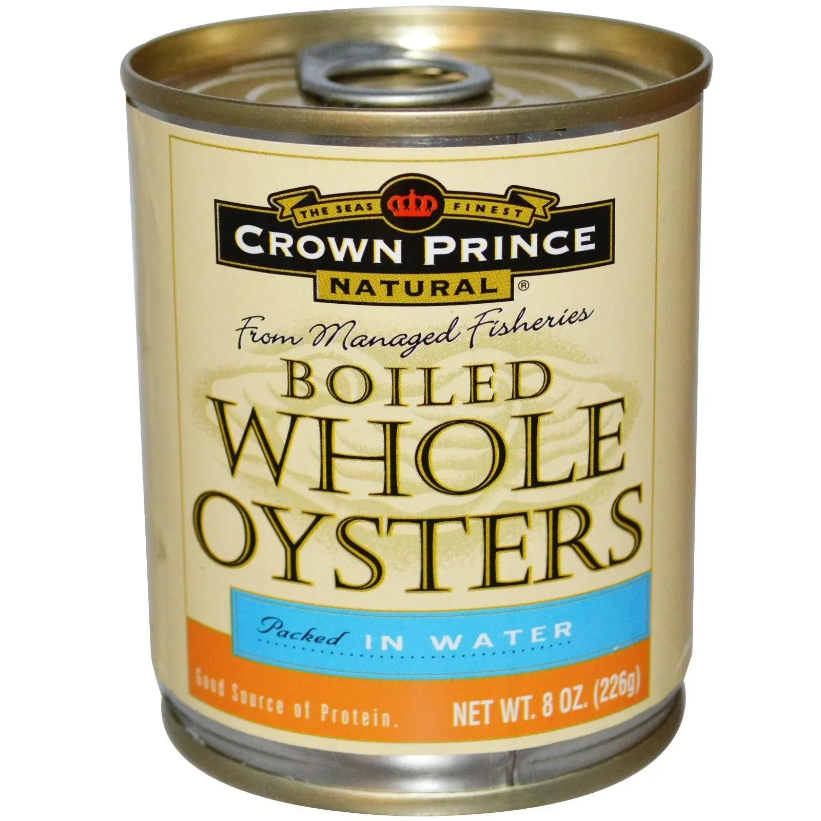 Crown Prince Boiled Whole Oysters