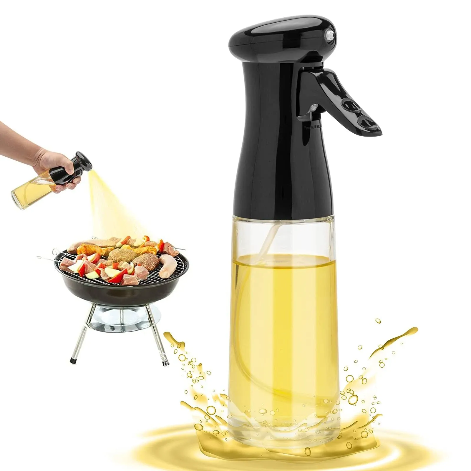 200ML Olive Oil Sprayer Bottle Kitchen high-pressure Sprayer Bottle Brand new