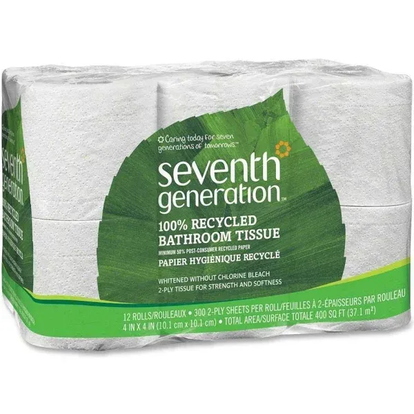 Seventh Generation 100% Recycled Bathroom Tissue