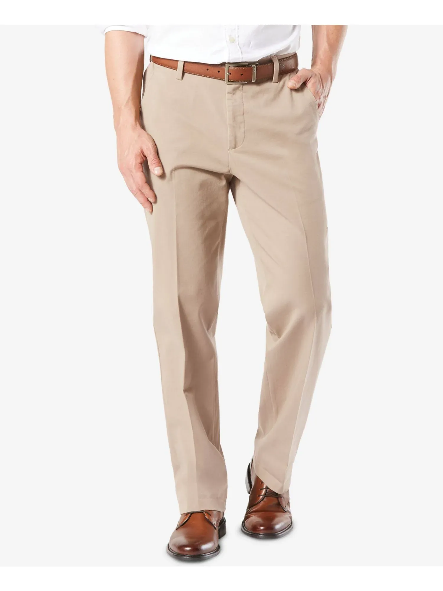 Dockers Men's Classic Fit Workday Khaki Smart 360 FLEX Pants (Standard and Big & Tall)