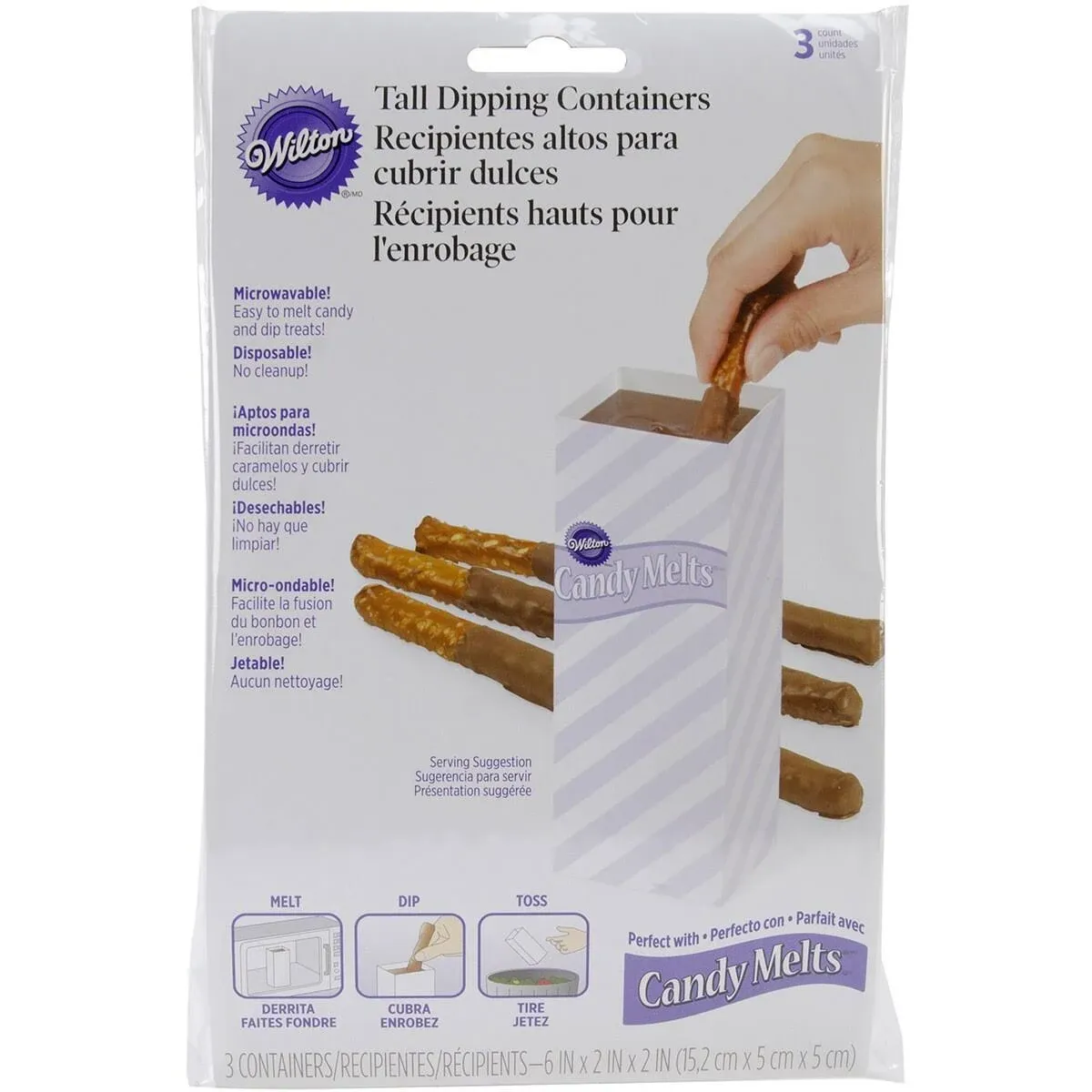 Disposable Dipping Containers - Tall