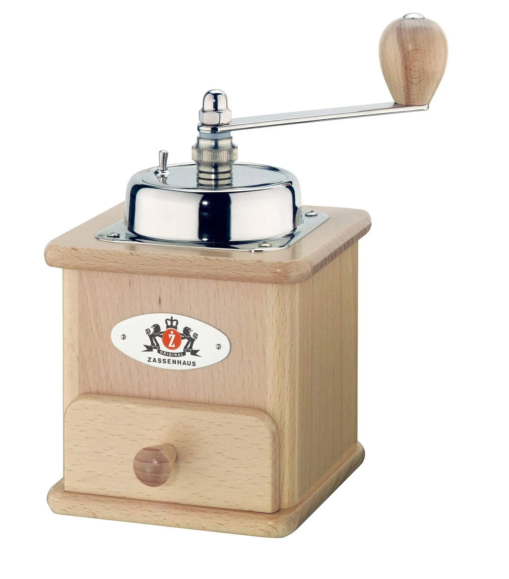 Zassenhaus Brasilia Coffee Grinder. Natural