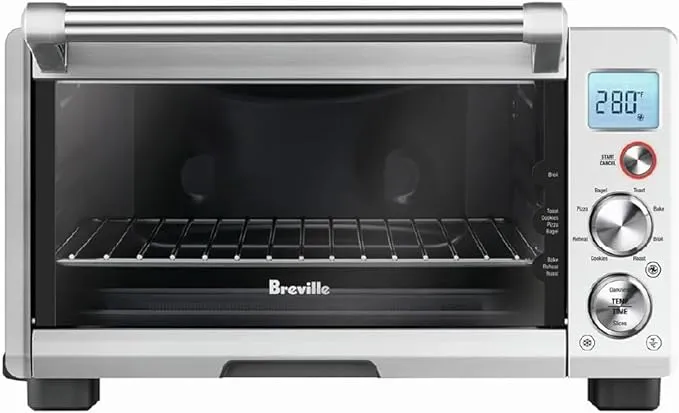 Breville Compact Convection Smart Oven - 1.6 cu ft - Stainless Steel